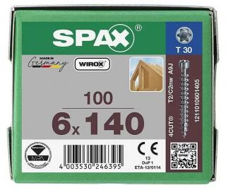 SPAX In Force T-profil plus / 6 x 14 cm / oceľ / povrch WIROX / 100 ks