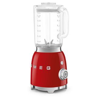 Stolný mixér Smeg v štýle 50. rokov BLF03RDEU / 800 W / 1,5 l / lesklá červená / ROZBALENÉ