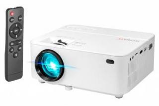 Technaxx Mini LED projektor TX-113 / 800 × 480 px / 1800 lm / HDMI / max. 5 m / biely / ROZBALENÉ