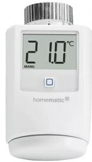 Termostatická hlavica Homematic IP HmIP-eTRV-2 / +0 °C až +50 °C / M30 x 1,5 mm / biela