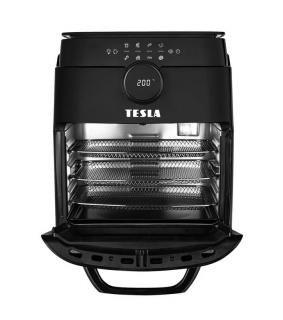 Tesla AirCook &amp; Grill QG700 BLK / 12 l / 1 800 W / čierna / ZÁNOVNÉ