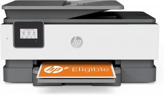 Tlačiareň HP OfficeJet 8014e / HP+ a okamžitý servis atramentu / biela/čierna / POŠKODENÝ OBAL