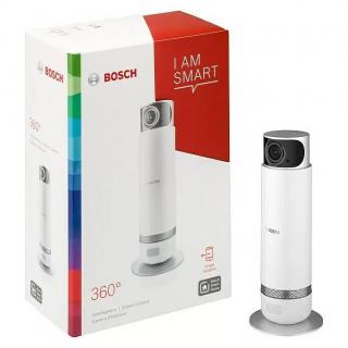 Vnútorná 360° kamera Bosch Smart Home / 80 m / Full HD / 1920 x 1080 px / biela