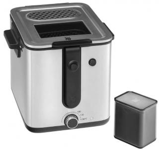 WMF mini fritéza / krájač / 1000 W / 1 l / 150 až 190 °C / nerezová oceľ / ZÁNOVNÉ