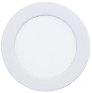 Zapustené svietidlo Eglo Fueva 5 / LED / priemer 11,7 cm / oceľ / plast / biela