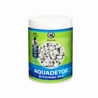 Aquadetox filtračné médium 1000ml (Vysokoporézne filtračné médium s plochou 4080 m2/L)