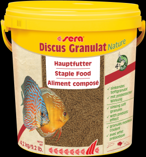 Sera Discus Granulat Nature 10L (4,2kg) (Sera Discus Granulat Nature 10L)