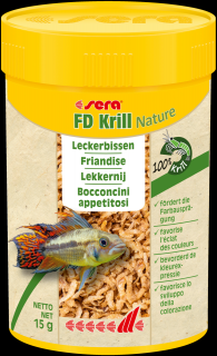 Sera FD Krill Nature 100ml (Sera FD Krill - Garnáty 100ml)