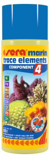 Sera marin COMPONENT 4 trace elements Kationics 500ml (Sera marin COMPONENT 4 stopové prvky kationy na 5.000 litrov vody)