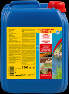 Sera pond omnipur A 5000ml na 100000L (Sera pond omnipur A 5L na 100000L)