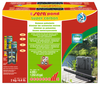 Sera pond super carbon 2kg na 4000L (Sera pond super carbon 2kg na 4000L)