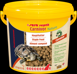 Sera reptil Carnivor Nature 3.800 ml (1,12 kg) (Sera reptil Carnivor Nature 3,8L)