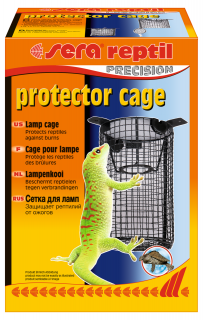 Sera reptil protector cage Ø 12cm, v 22 cm (Sera terárium - ochranná klietka Ø 12cm, výška 22cm)