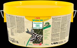 Sera Spirulina Tabs Nature 2.200 ml (1,4 kg) (Spirulina Tabs Nature 2150 tebliet)