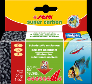 Sera super carbon 29g (aktívne uhlie) (Sera super carbon 29g (aktívne uhlie))