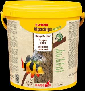 Sera Vipachips Nature 10 L (3,6 kg) (Sera Vipachips Nature 10000ml)