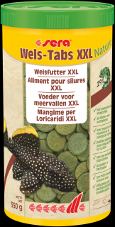 Sera Wels-Tabs XXL Nature 1.000 ml (550 g) (Sera Catfish Tabs Nature XXL 1L)