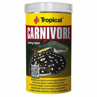 Tropical Carnivore 500ml (Tropical Carnivore 500ml/300g krmivo pre veľké dravé ryby)