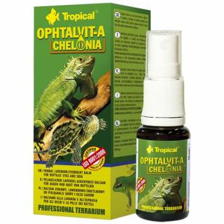 Tropical Ophtalvit-A Chelonia 15ml bylinný balzam pre oči a kožu pre plazy (Balzam Tropical Ophtalvit-A Chelonia 15ml)