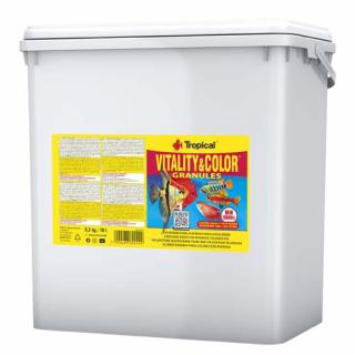 Tropical VitalityColor Granules 10L (Tropical VitalityColor Granules 10l/5,5kg granulované krmivo s vyfarbujúcim a vitalizujúcim účinkom)