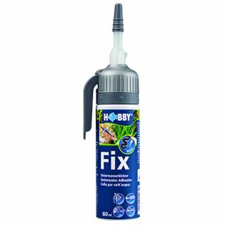 Univerzálny silikón FIX 80ml, čierny (Akváriový silikón 80 ml lepidlo na lepenie aj pod vodou, black)