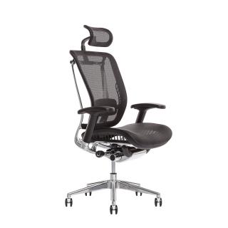 OFFICE PRO LACERTA - ergonomická kancelárska stolička , prevedenie antracit- tmavosivá