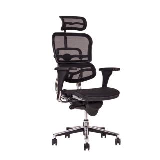 OFFICE PRO Sirius - kancelárska ergonomická stolička , prevedenie čierna MESH sieťovina