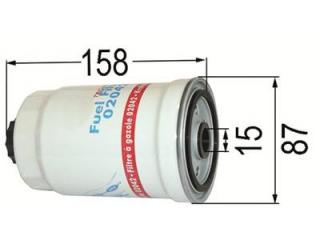 FILTER PALIVA NAFTA WK842/2 MASSEY FERGUSON FIAT, FORD, MANN, NEW HOLLAND, PERKINS (ORG 1909103, 4964322)