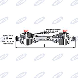 KARDAN L1200 TYP C SILA 35/55 CAT4 HOMOKINETICKÝ