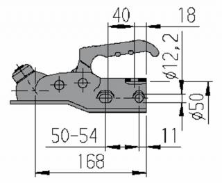 ZAPÍNANIE NA GUĽU D50 3,0 t (75270)