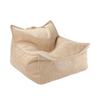 Detské kreslo sedací vak Wigiwama® - Brown Sugar Beanbag Chair - Vestys |  WGM-001-3