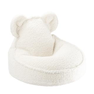 Detské kreslo sedací vak Wigiwama® - Cream White Bear Beanbag - Vestys |  WGM-002-2