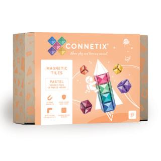 Magnetická stavebnica CONNETIX® Pastel Square Pack 40 ks - Vestys |  CTX-010