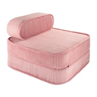 Rozkladacie detské kreslo Wigiwama® -  Pink Mousse Flip - Vestys |  WGM-010-5