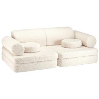 Sedacia súprava Wigiwama® Cream White Settee - Vestys |  WGM-014-3