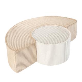 Wigiwama® Brown Sugar Pouffe Set - Vestys |  WGM-013-2