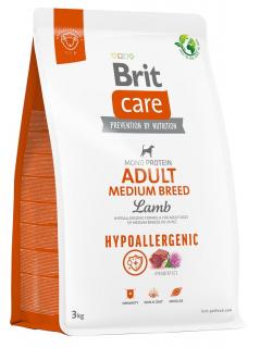 Brit Care Adult Medium Breed Lamb &amp; Rice 3kg