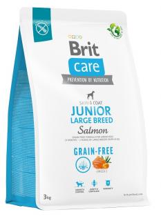 Brit Care Grain-free Junior Large Breed Salmon &amp; Potato 3kg