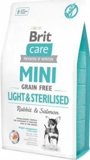 Brit Care Mini Grain-free Light amp; Sterilised 2kg