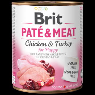 Brit Pate &amp; Meat Puppy 800g