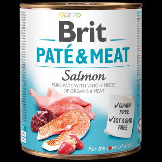 Brit Pate &amp; Meat Salmon 800g