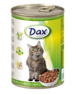 Dax konzerva pre mačku králik 415g