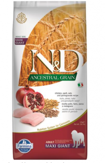 Farmina N&amp;D Dog AG Adult Giant Maxi, Chicken, spelt, oats &amp; pomegranate 12kg