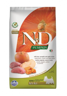 Farmina N&amp;D Dog PUMPKIN (GF) Adult Mini, Boar &amp; apple 2,5kg