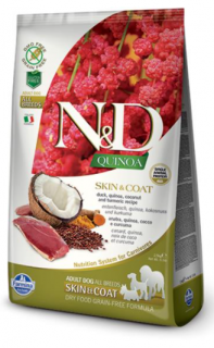 Farmina N&amp;D dog QUINOA (GF) adult mini, skin &amp; coat, duck &amp; coconut 0,8 kg