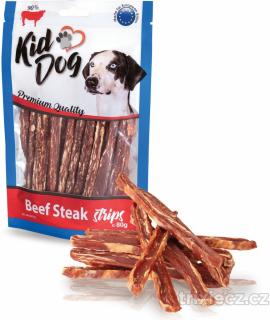 Kid Dog Hovädzie pásiky mini 80g