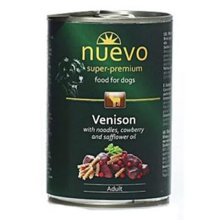 Nuevo konzerva pre psov Adult Venison 400g