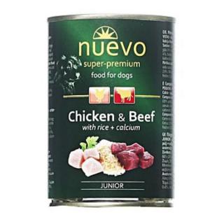 Nuevo konzerva pre psov Junior Chicken &amp; Beef 400g