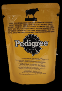 Pedigree kapsička pre psa - zmes hovädzieho a pečene 100g