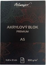 Artmagico Akrylový blok Premium A5